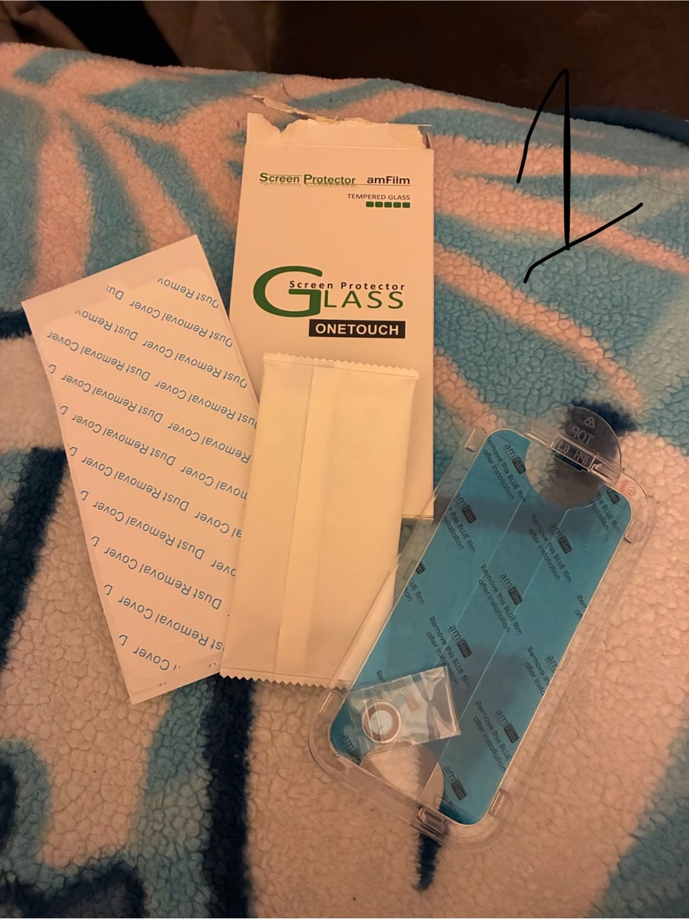 OneTouch Tempered Glass Screen Protector - Clear